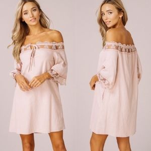 Hailey Off-shoulder Dress